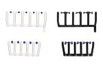 Zub. 80 Signallichter blautra