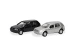 N/2er Set VW Golf IV schwarz/silber