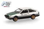 Toyota Corolla AE86, wei/grn