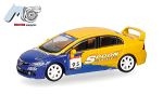Honda Civic FD2, gelb/blau