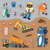 Meine Mini-Stickerwelt - Baustelle