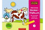 Mein kleiner Ponyhof: Allererstes Sticker-Malbuch