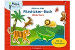 Mein erstes Filzsticker-Buch: Wilde Tiere (Mini-Knstler)