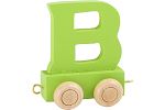 Buchstabenzug bunt B