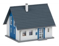 Einfamilienhaus, blau