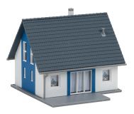 Einfamilienhaus, blau