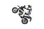 Motocross-Motorrad Wheelie