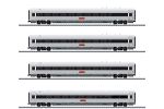 4er Set Personenwagen Metropo