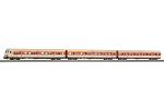 3er Set S-Bahn Wagen orange-g