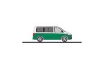 T6.1 Bus KR candyweiß/bay lea