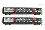 2er Set 2. Kl. Doppelstockwagen