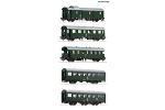 5er Set Personenwagen Usedom DR IV
