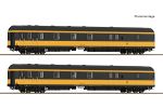 2er Set Bahnpostwagen OBB gel