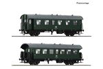 2er Set Personenwagen Donnerb�chse, DR