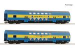 2er Set Doppelstockwagen DR 
