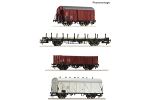 4er Set Gueterzug PKP