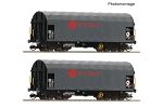 2er Set Schiebeplanenwagen Ermewa