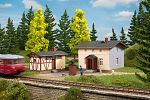 Bahnwrterwohnhaus mit Nebengebude