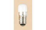 Lampe mit Schraubsockel opal