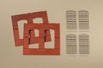 Wnde 2326B rot, Industriefenster