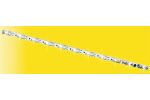 H0 Waggon-Innenbeleuchtung, 11 LEDs wei, mit Funktionsdecoder