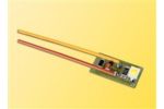 Hausbeleuchtung mit 1 LED, gelb 10 Stück