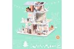 Malen und Stecken: Puppenhaus