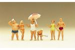 Familie Krause am Strand
