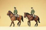 Berittene Polizei. Deutschlan