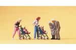 Mtter. Kinder im Kinderwagen