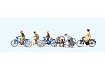 Jugendliche mit dem Fahrrad