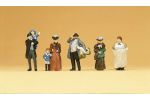 Passanten. Um 1900