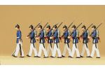 Preuische Infanterie. Parade