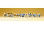 Gleisbauarbeiter. 24 Figuren