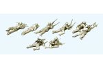 Infanterie liegend, im Gefech
