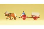 Kohlenwagen. Um 1900. Fertigm