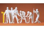 Gleisbauarbeiter. 6 Figuren
