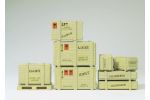 Ladegut. 8 Kisten, 1 Palette.