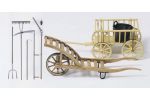 Handwagen. Schubkarre. Werkze