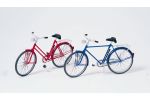 Herren- und Damenfahrrad. Bau