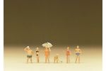 Familie Krause am Strand