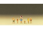 Familie Krause am Strand