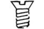 Schr.M1,4x3mm DIN963 kl.K.10S