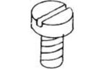 Nylonschraub.DIN84,M2x6mm 10S