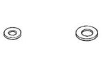 Unterlegsch.M2,0,3 mm,10ST