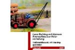 Lanz Bulldog m. Kranaufbau