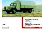 Henschel 6J2 LKW mit Plane