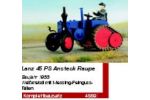 Lanz 45 PS Ansteck Raupe