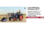 Lanz Halbdiesel mit Frontlade
