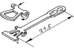 Kupplung getzt 21,5 mm,2St